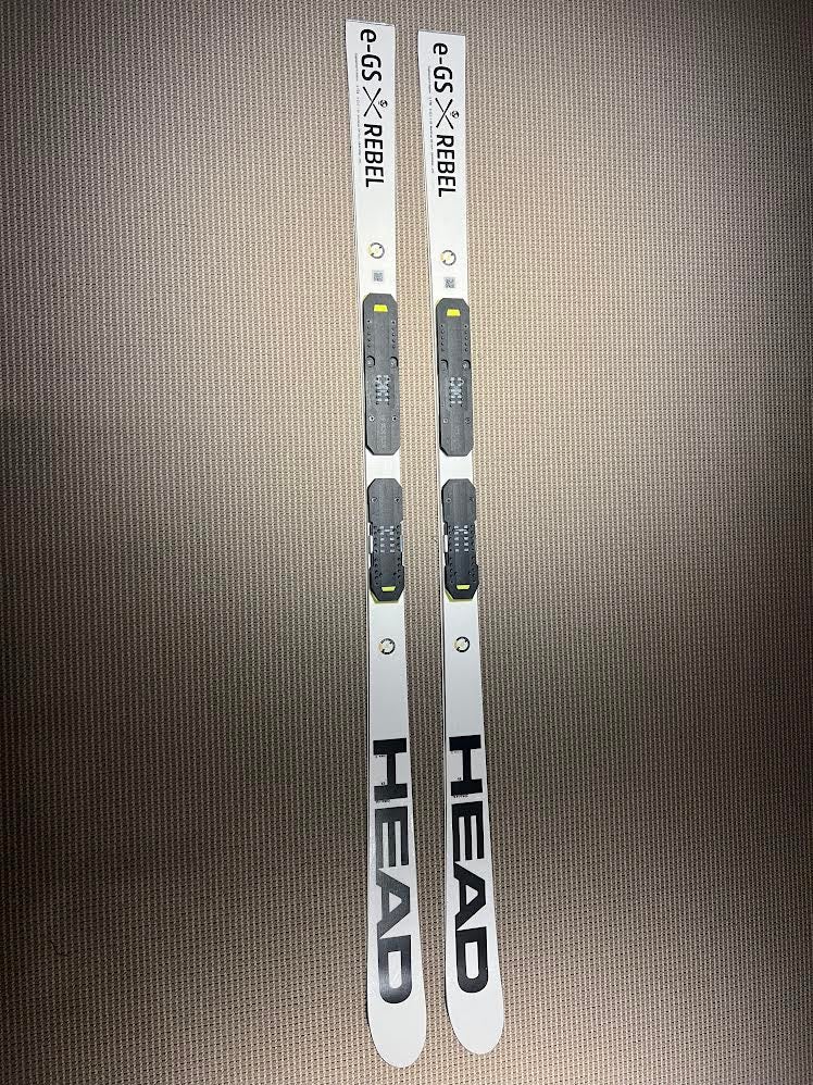2023 HEAD 176 cm Racing world cup rebels e.GS Skis Without 