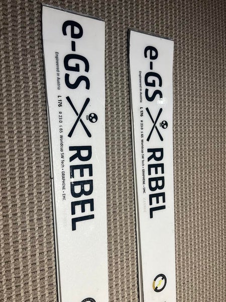 2023 HEAD 176 cm Racing world cup rebels e.GS Skis Without Bindings