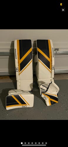 Used 34" Regular Ritual G6 E+ Goalie Full Set