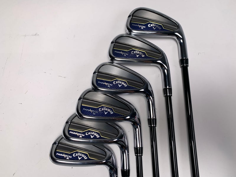 Callaway Paradym X Iron Set 6-PW+AW Tensei Blue AV Series 65g Regular RH +1/2"