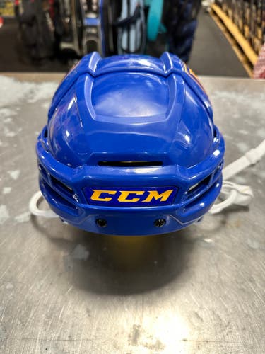 CCM Tacks 910 Helmet Pro Stock Medium St. Louis Blues