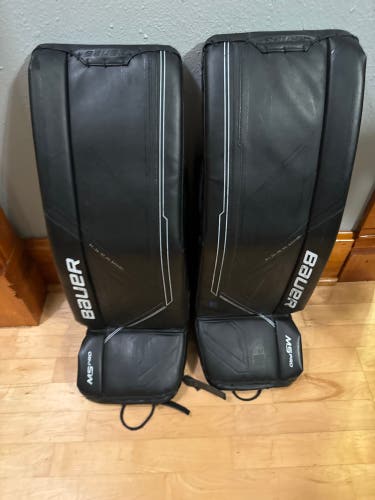 Used Large Bauer Supreme M5 Pro Goalie Leg Pads