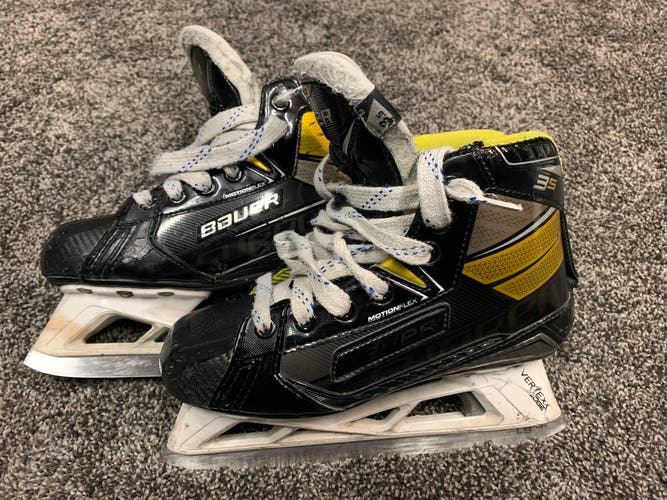 Used Bauer Supreme 3s Goalie Skates