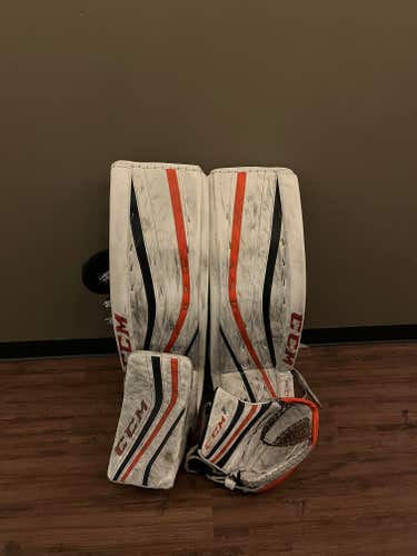 Used 36" CCM Regular Premier Pro Goalie Full Set Pro Stock