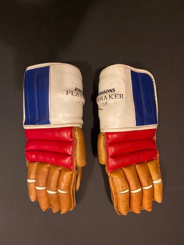 Vintage Johnsons Playmaker Lacrosse Gloves