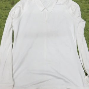 LADIES * Adidas ADIPURE Long Sleeve Golf Shirt - Size MEDIUM - READ DESCRIPTION