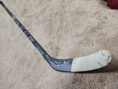 EVGENI MALKIN 14'15 Signed Pittsburgh Penguins NHL Game Used Hockey Stick COA