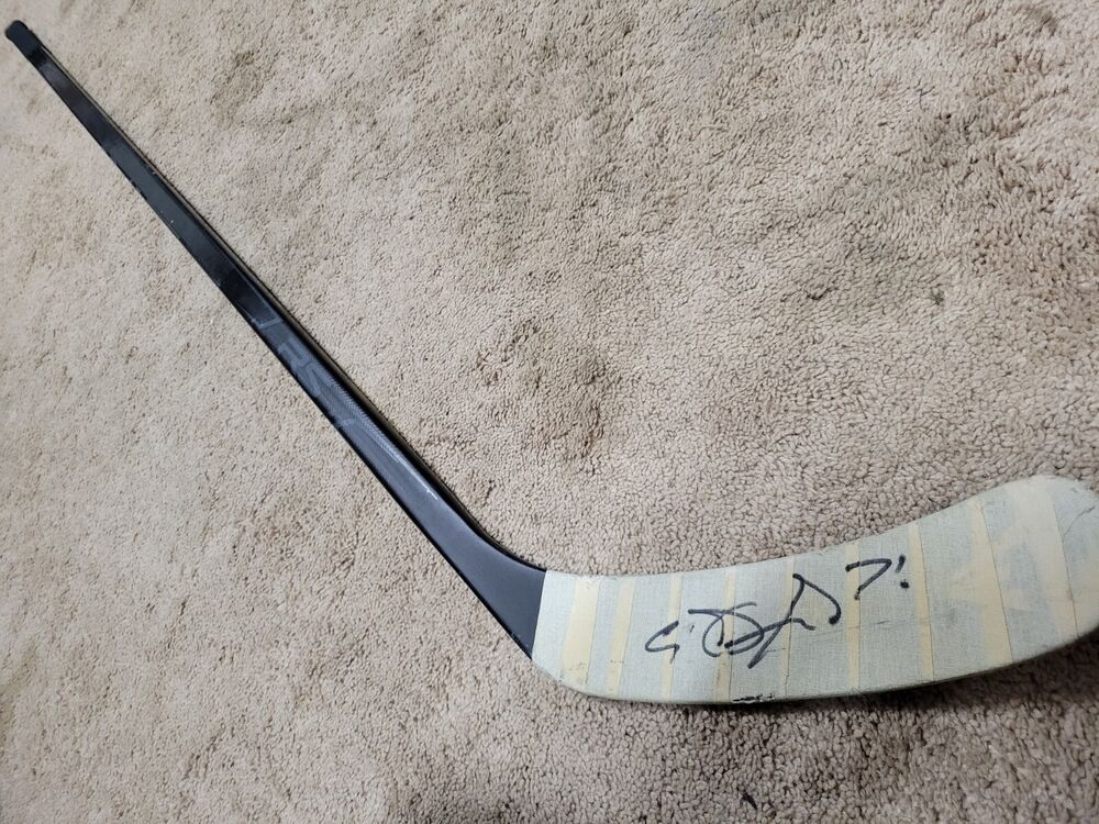 EVGENI MALKIN 11'12 MVP YR Signed Pittsburgh Penguins Game Used Hockey Stick COA