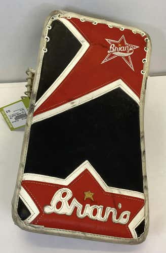 Used Brians Airhook Blocker Sz Int Regular Goalie Blockers
