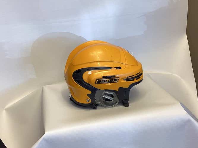 Used Bauer Bh9900 Senior Med Yellow Md Hockey Helmets