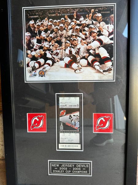 New Jersey Devils Stanley Cup Framed Collectible Photo