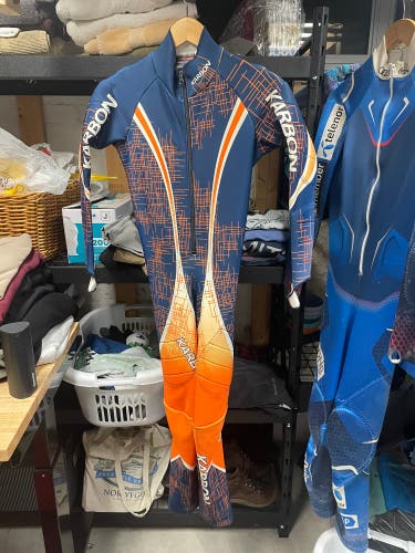 Used Small Karbon Ski Suit FIS Legal