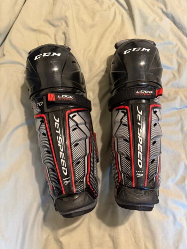 Used CCM 14" Shin Pads - LIKE NEW