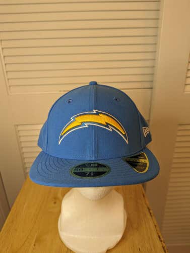 NWS Los Angeles Chargers New Era Low Profile 59fifty 7 5/8 NFL