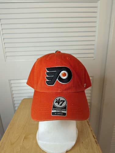 NWS Philadelphia Flyers '47 Franchise Fitted Hat XL NHL