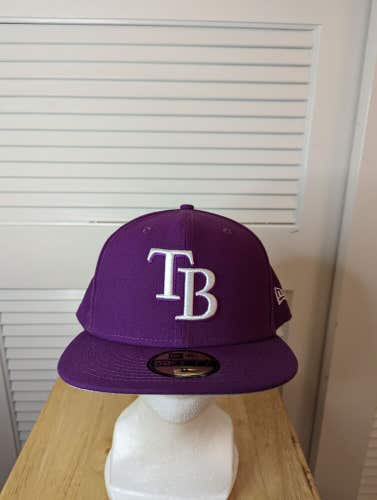 NWS Tampa Bay Rays Purple New Era 59fifty 8