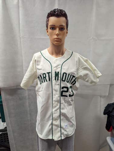 Rare Vintage Dartmouth Big Green Game Used Baseball Jersey 46 NCAA