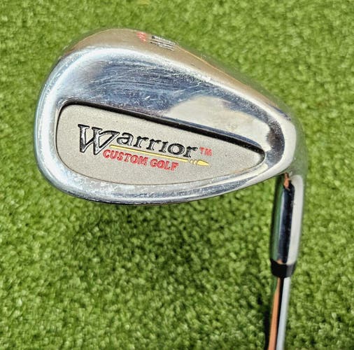 Warrior Custom Golf Lob Wedge 60* RH / Regular Steel ~36.25" / NEW GRIP / jd4651