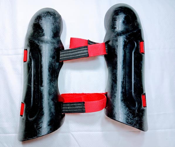 Leki SL Shin Guards – 14.5” Black – Good cond