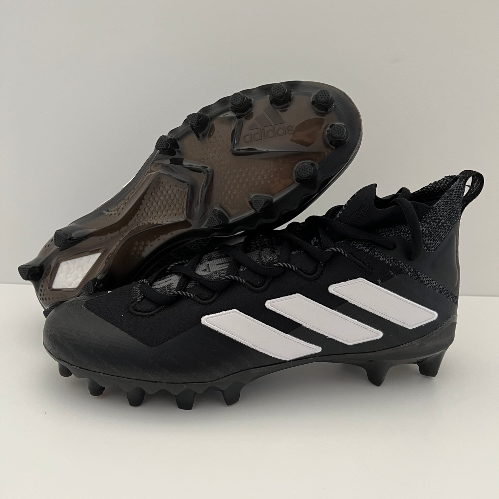 (Size 12) Adidas Freak Ultra 21 'Black White' Primeknit Lacrosse/Football Cleats