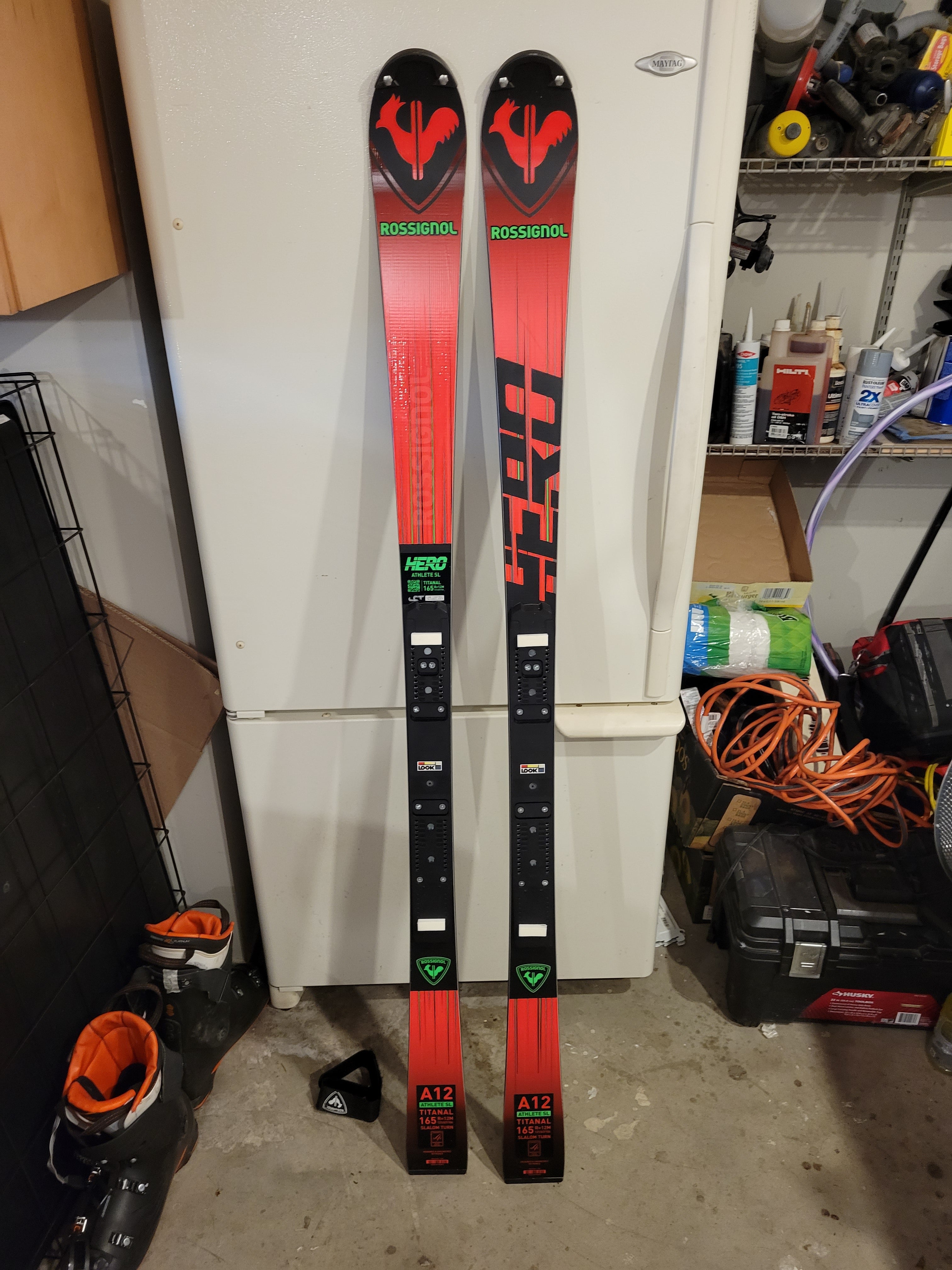 New Unisex 2023 Rossignol 165 cm Racing Hero FIS SL Pro Skis