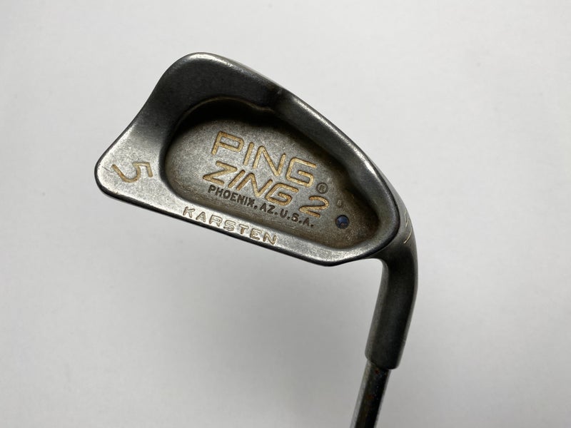 Ping Zing 2 Single 5 Iron Blue Dot 1* Up Karsten JZ Regular Steel Mens RH