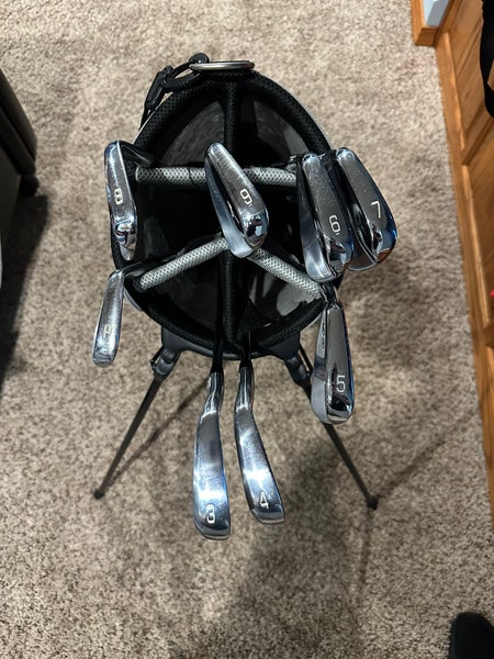 Mizuno mp20 left hand iron set 3-pw