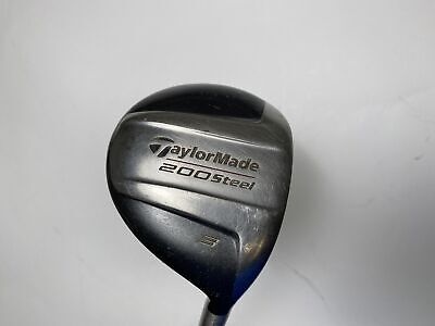 Taylormade 200 Steel 3 Fairway Wood True Temper Dynamic Gold S400 Stiff Steel RH