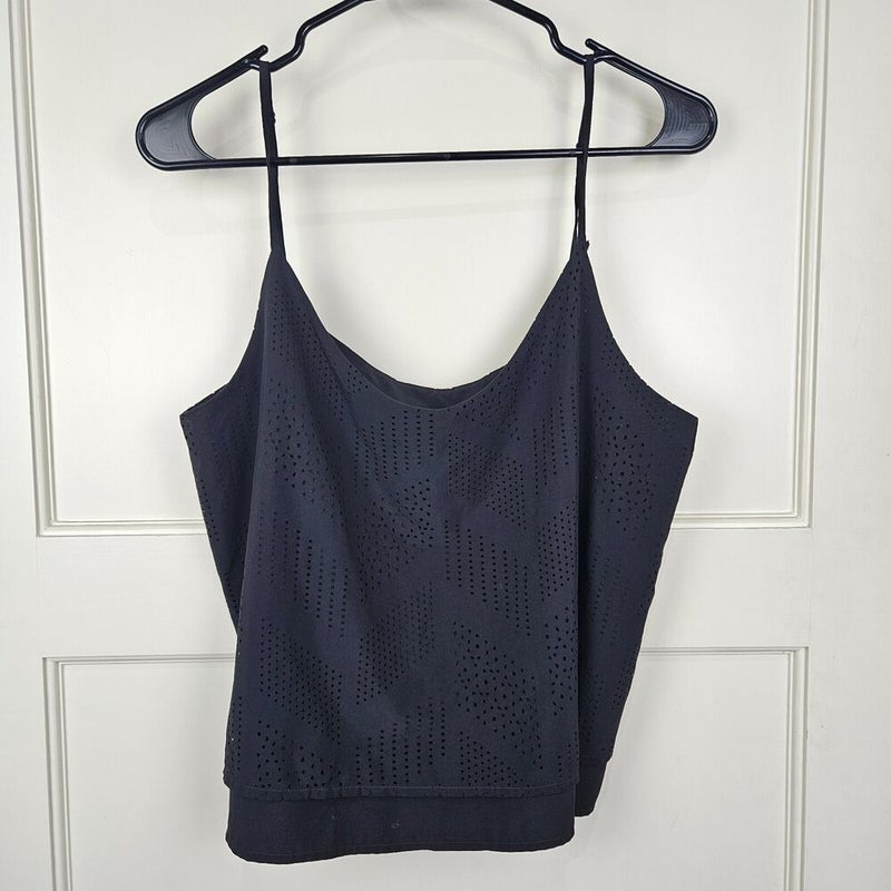 Lululemon Tank Top Womens Activewear Sleeveless Gray Long Muscle Tee Size: ~ 10