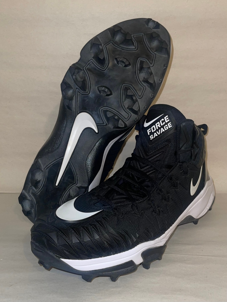 Nike force savage pro shark rubber football cleat