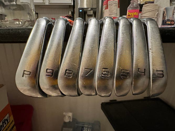 Used Right Handed Stiff Flex Steel Shaft P7TW Iron Set