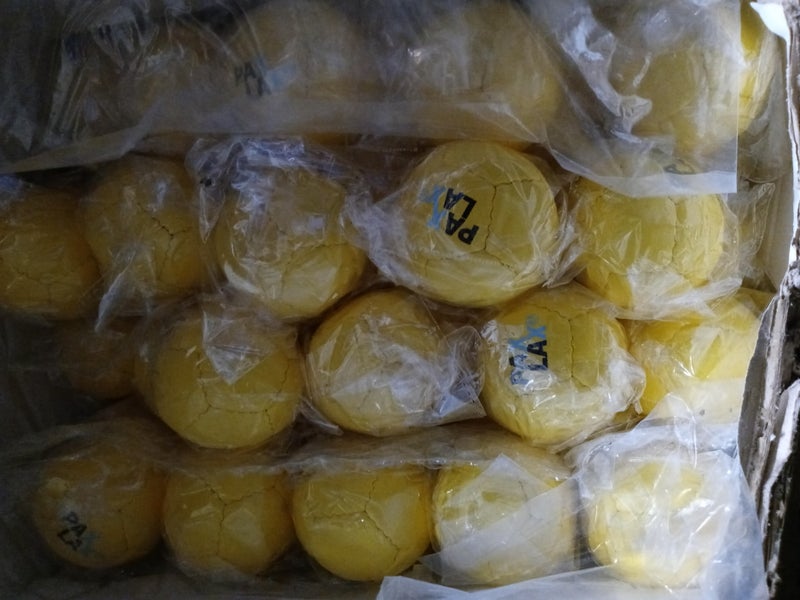 24 Orange / 24 Yellow 48 Total Safe Indoor PaxLax Practice Lacrosse Balls