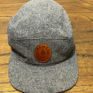 Genuine Original OEM Rico Colorado Fireweed Cafe Brimmed Hat in Soft Wool Gray