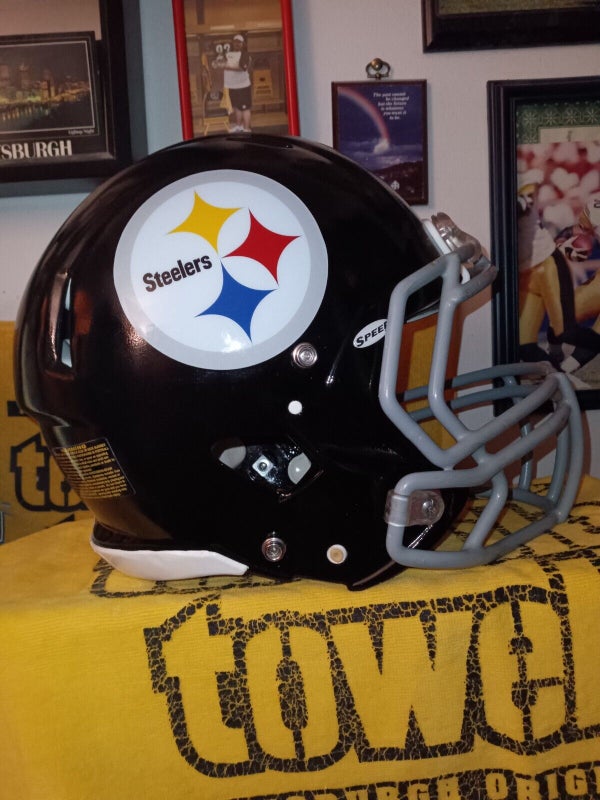 Custom Pittsburgh Steelers Medium Riddell Speed Helmet