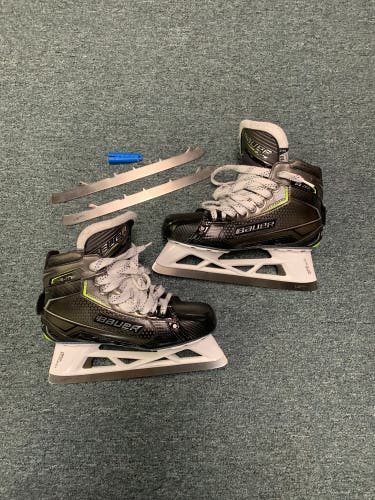 Bauer Elite Goalie Ice Hockey Skates Senior Size 10 Fit 2
