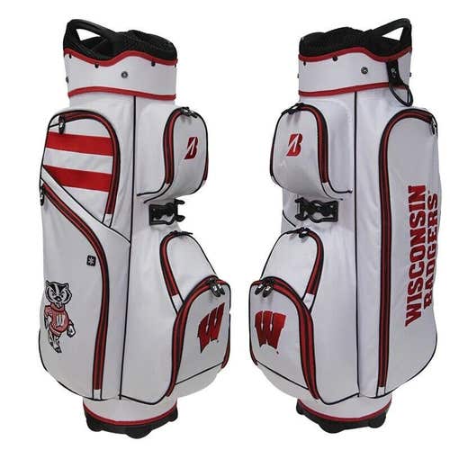 Bridgestone Golf NCAA Collegiate Golf Cart Bag - 7 Way Bag - WISCONSIN BADGERS