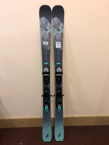 2023 Nordica Wild Belle Skis With Integrated Marker Bindings 150cm