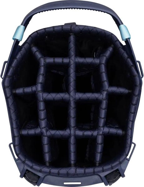 Sun Mountain 2024 H2NO Waterproof Stand Bag - 14-Way Golf Bag - NAVY DUSK BREEZE