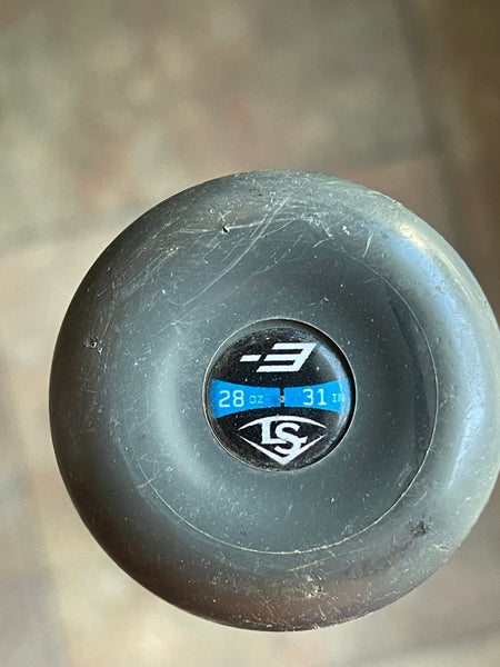 Used BBCOR Certified 2021 Louisville Slugger Alloy Solo Bat (-3) 28 oz 31"
