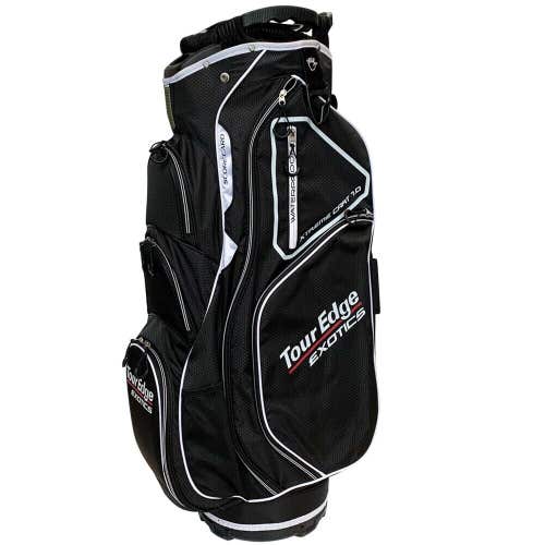 Tour Edge Xtreme 7.0 Cart Bag - 14-Way Golf Bag - Dry pockets - BLACK