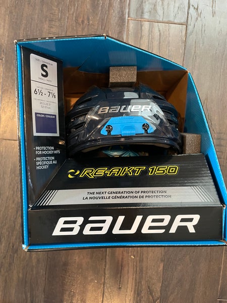 New Small Navy Bauer Re-Akt 150 Helmet