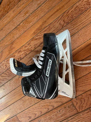 Used Bauer Regular Width Size 6 Supreme S170 Hockey Goalie Skates