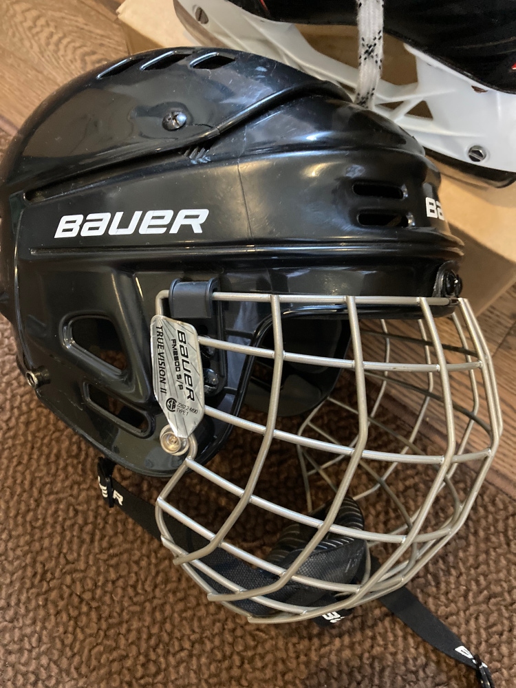 Used Small Bauer True Vision II Helmet