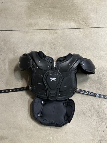 Large Xenith Fly Shoulder Pads With Back Plate