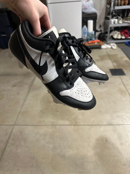 Panda Jordan 1 Football/lacroose Cleats 9.5