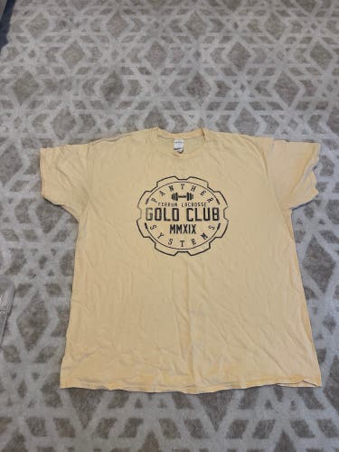 Ferrum College Gildan Gold Used XL Shirt