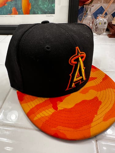 Angels New Era snapback hat
