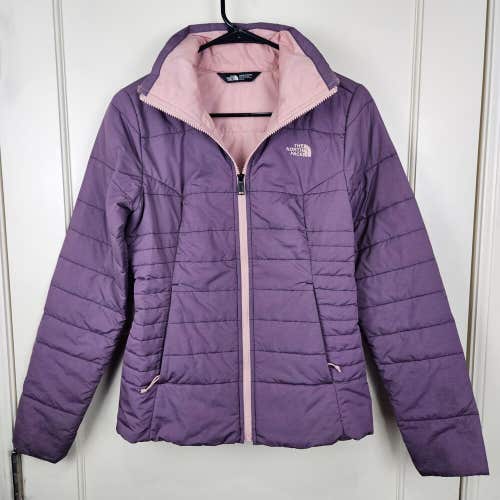 The North Face Womens Harway Puffer Jacket Warm Lightweight Purple Size: XS