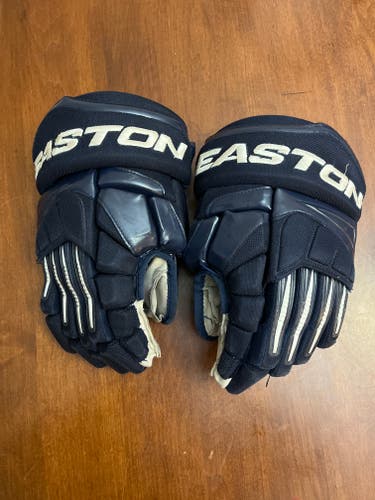 Used Easton Mako Gloves 14" Pro Stock