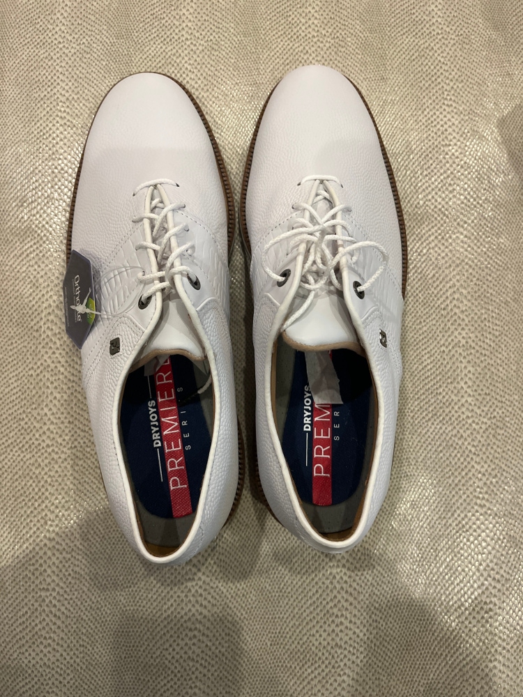 New Size 11 (Women's 12) Footjoy Classics Dry Premiere Golf Shoes